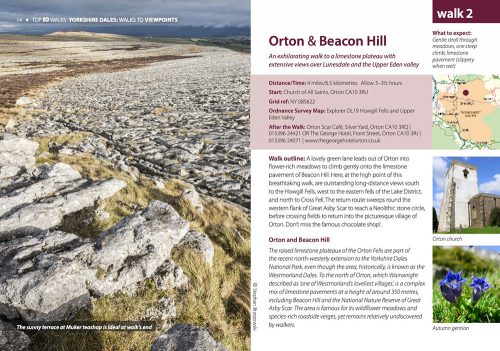 Top 10 walks: Yorkshire Dales National Park: walks to Viewpoints - orton and beacon hill