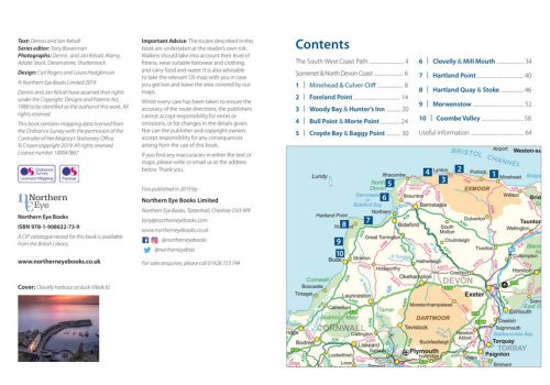 South West Coast Path, Somerset & North Devon - circular walks
