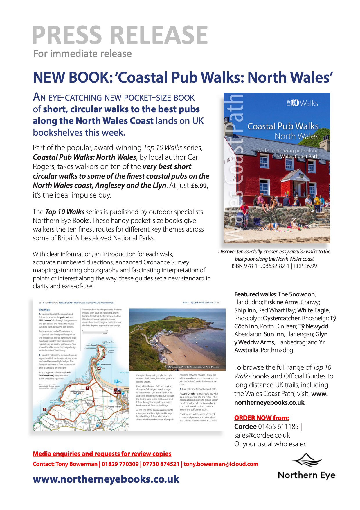 Circular walks to some of the best coastal pubs along the North Wales Coast