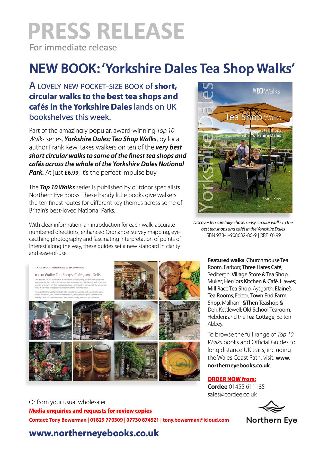'Yorkshire Dales Tea Shop Walks'