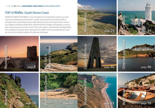 South West Coast Path, South Devon - circular walks