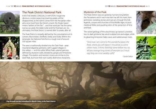 Top 10 Walks: Peak District: Mysterious Walks - inside pages 3